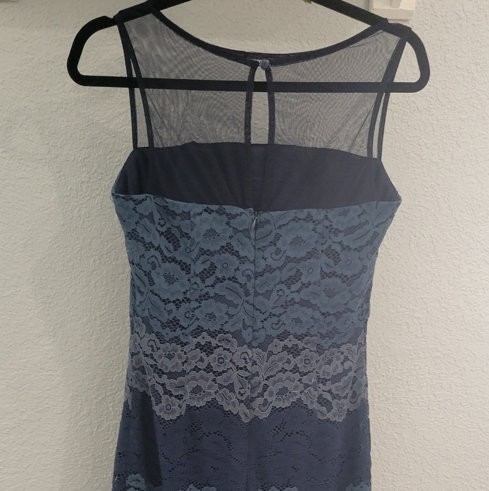 Lace Dress Blue